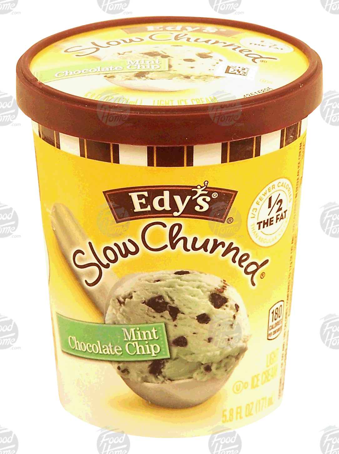 Edy's Slow Churned mint chocolate chip ice cream Full-Size Picture